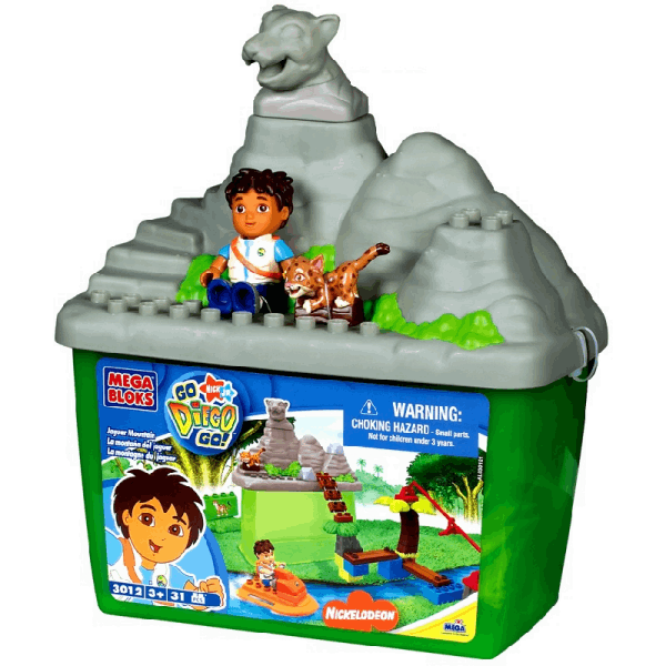 Mega Bloks Mega Bloks Diego Go կոնստրուկտորներ | Mega Bloks մոդել 1